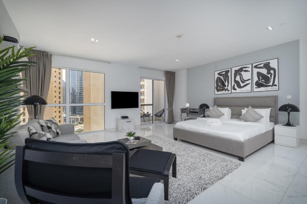 HAVN - Studio in Murjan JBR, 5mins to JBR Beach, Dubaj