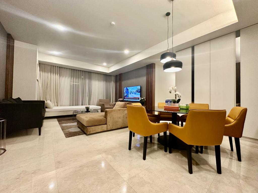 트로피카나 더 레지던스에서 바라본 도시 전경