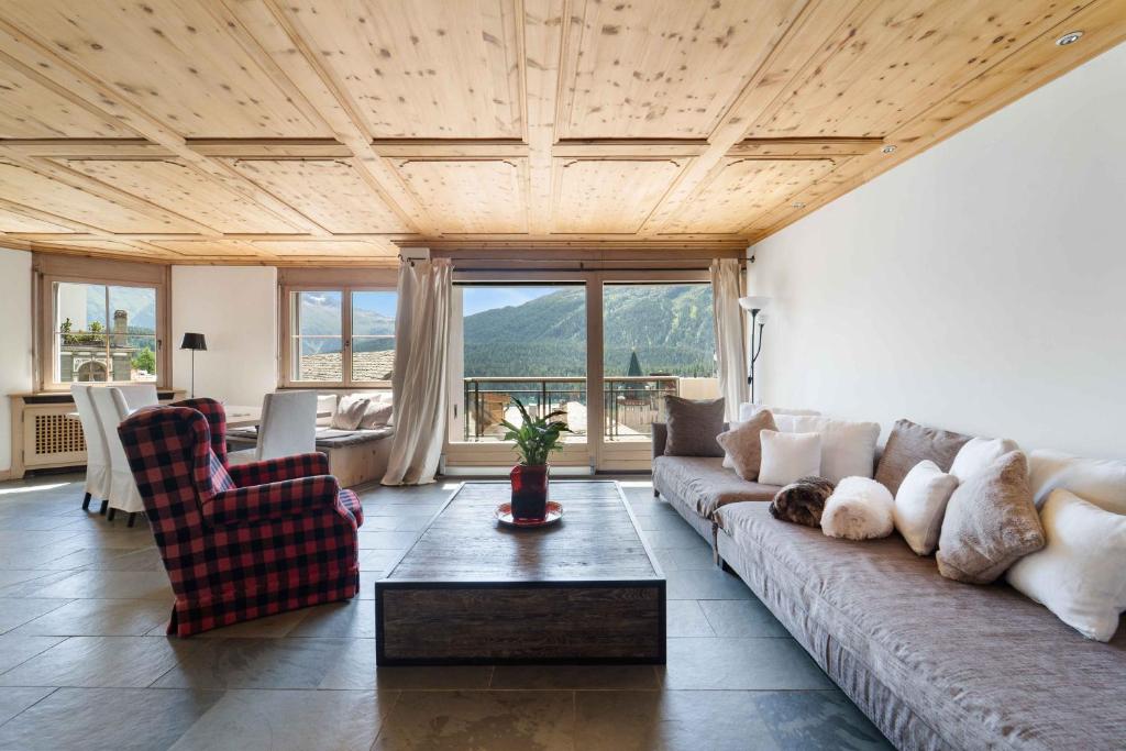 Exklusives Apartment St Moritz - 3 Schlafzimmer - Seeblick - 4