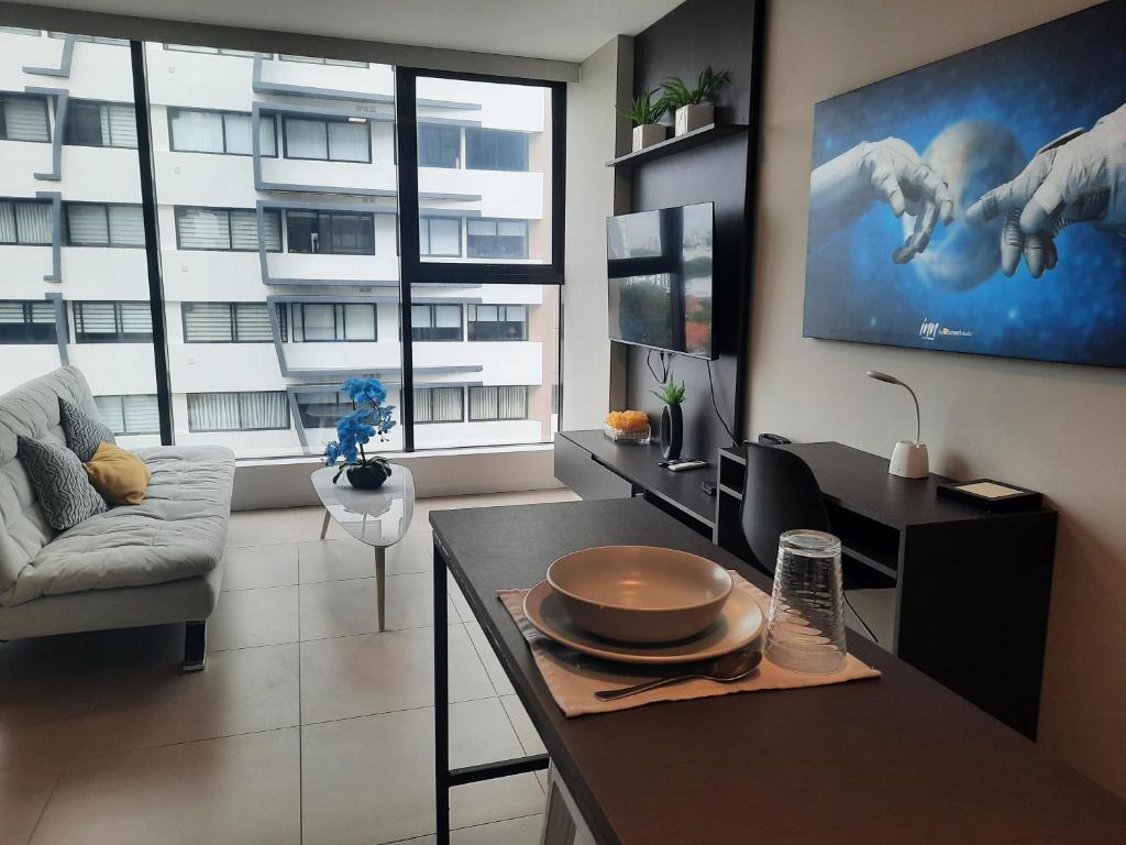 Hermoso Studio Plus Tecnológico 708 Nanotec Zona Equipetrol Av San Martin - 2