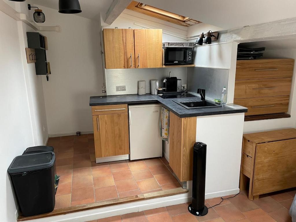 Chambre calme, climatisé, appartement N2 - 3