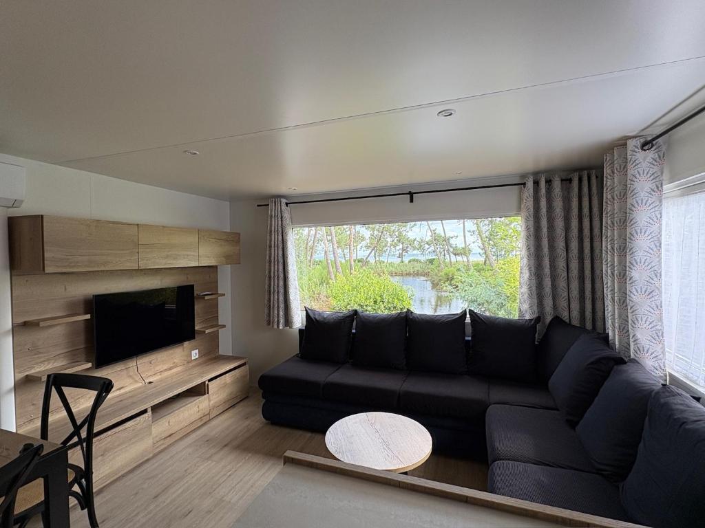 Mobilhome haut de gamme avec vue exceptionnelle sur le Bassin Arcachon - 6 Personnes - 2