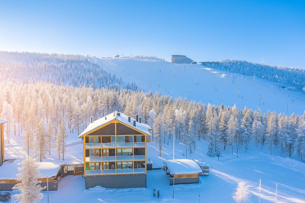 LEVI Tunturinlaita A4, Ski-in Ski-out 3xBedroom, Levi