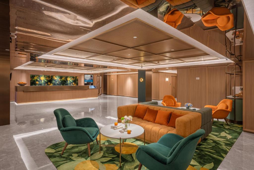 オレンジホテル シーアルチー (Orange Hotel Beijing Xi'erqi) フロント・ロビー