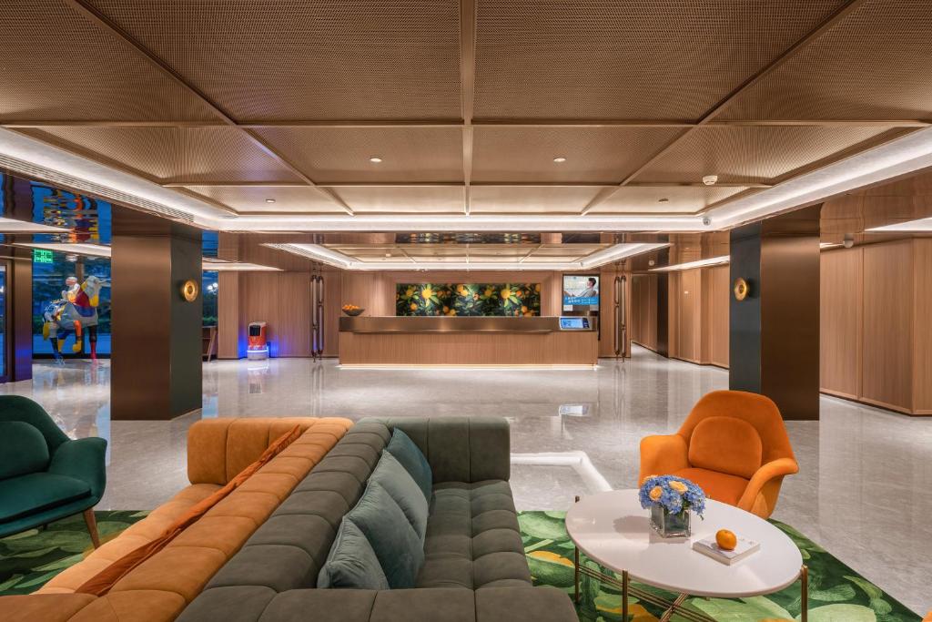 オレンジホテル シーアルチー (Orange Hotel Beijing Xi'erqi) フロント・ロビー