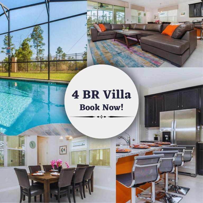 GRH9389 - Solara Resort - 4 Bed 3 Baths Villa, Kissimmee