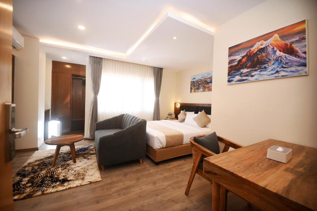Hotel Cozy Heaven의 깔끔한 내부 전경