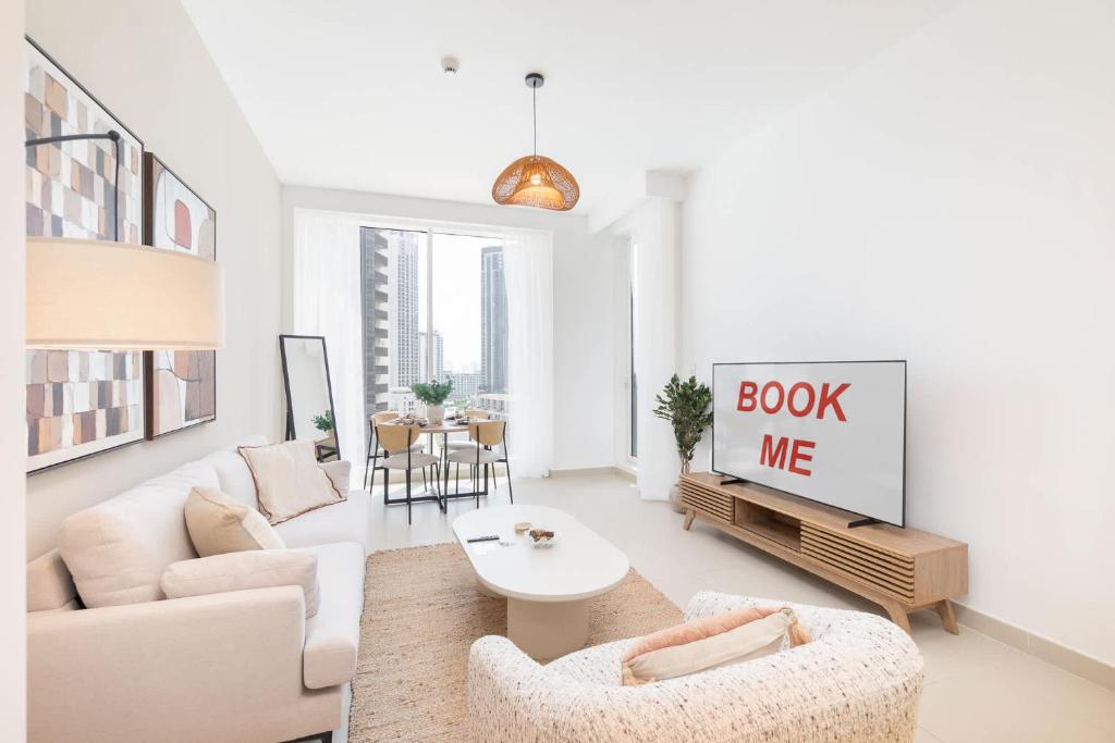 Dubai Creek Harbour sleeps 2 with City Views, Dubái