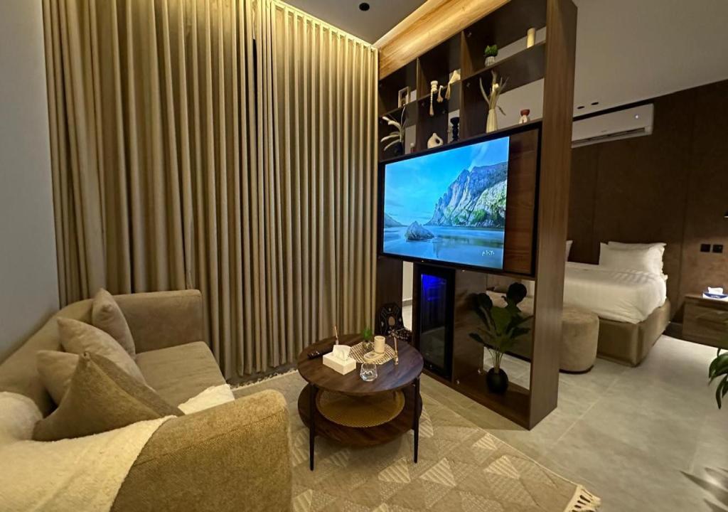 Modern Studio - استديو هادئ بسرير ماستر, Rijád