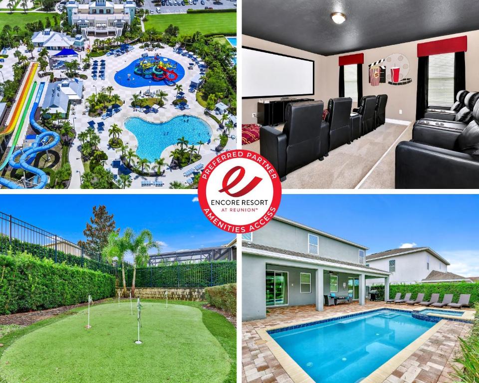 Amazing Home With Theme Rooms, Game Rooms Near Disney With Waterpark & Resort Access At Encore Resort - 7647Wl, Kissimmee