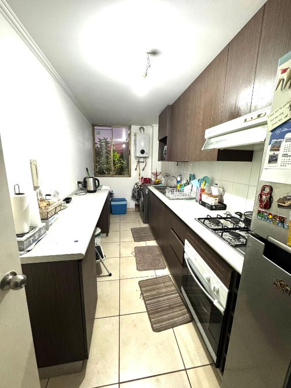 Pieza cama single, departamento - 5