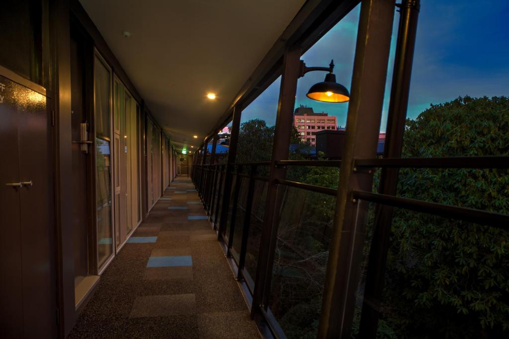 Exterior view, Aurora on George in Dunedin