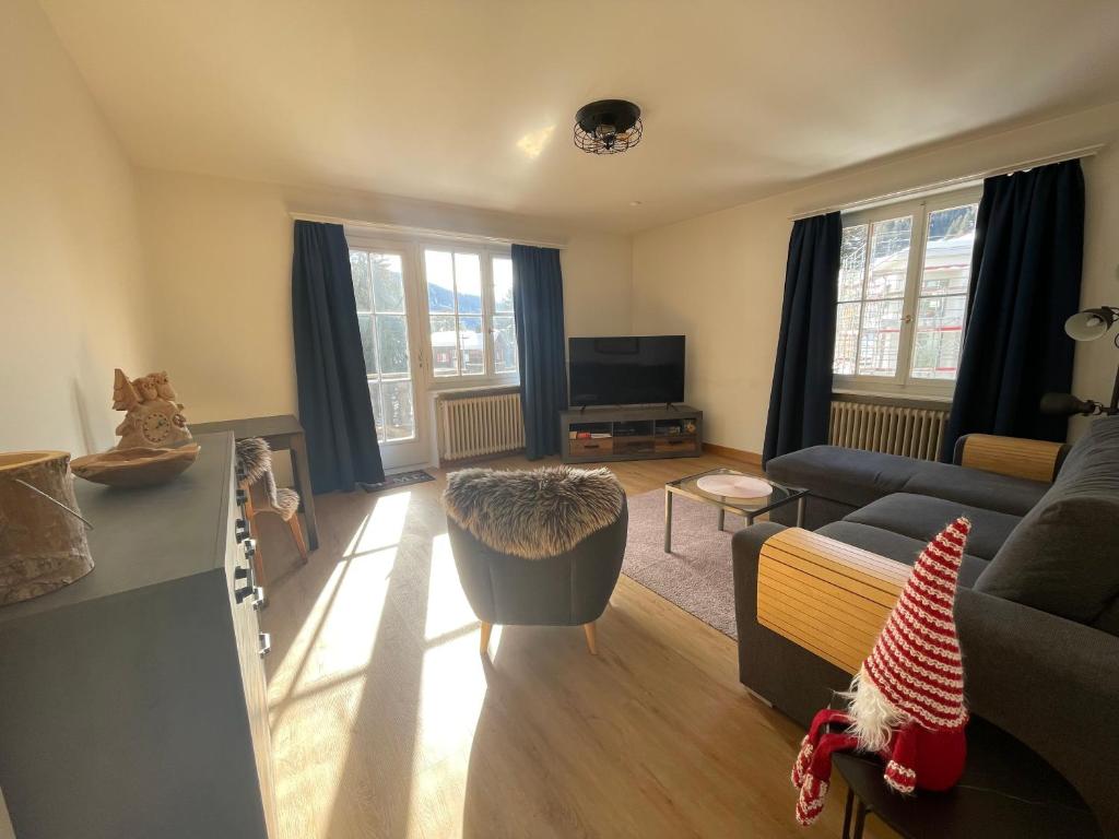 Haus Albertihof: 3-Zimmer-Wohnung an Top-Lage in Davos-Platz - 4