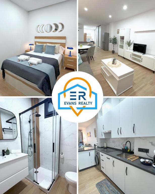 Evans Realty BM Lujoso y moderno estudio, Малага