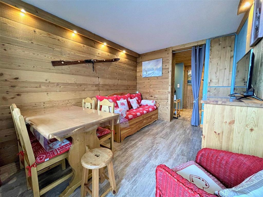 Appartement tout équipé 5 pers, aux pieds des pistes, balcon ouest, Les Menuires - FR-1-452-78 - 1