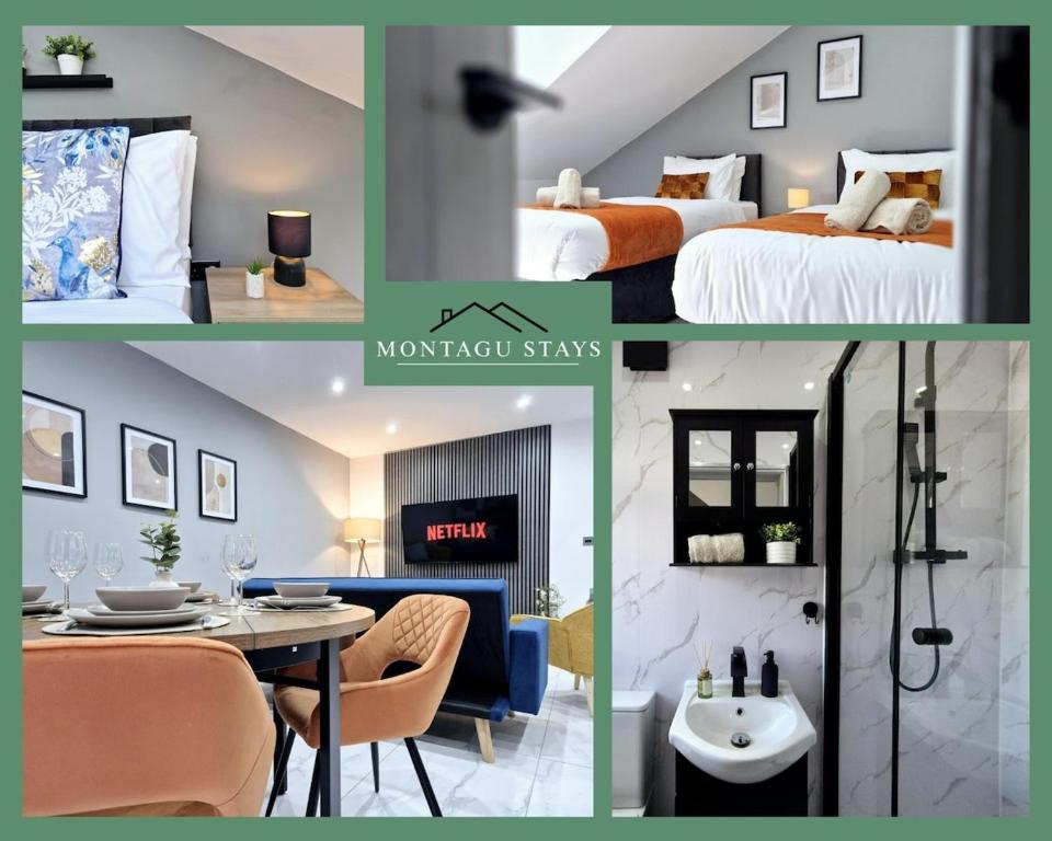 Modern 4BR, Long Stays, Garden Parking, Fallings Park