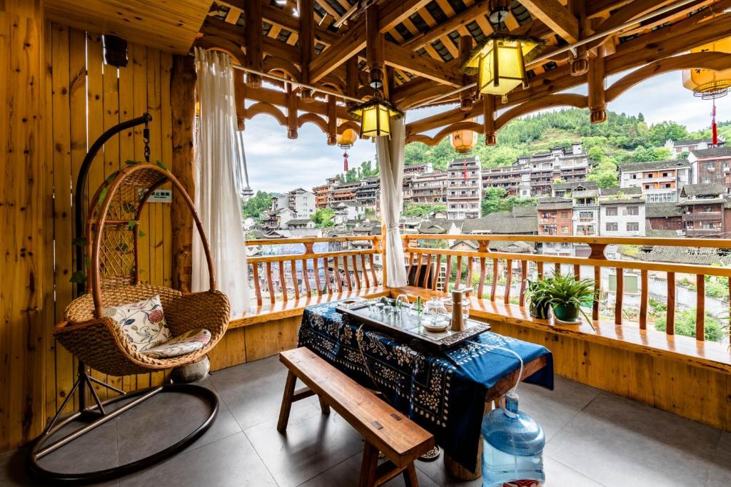 Floral Hotel Furong Ancient Town Qichi Inn View