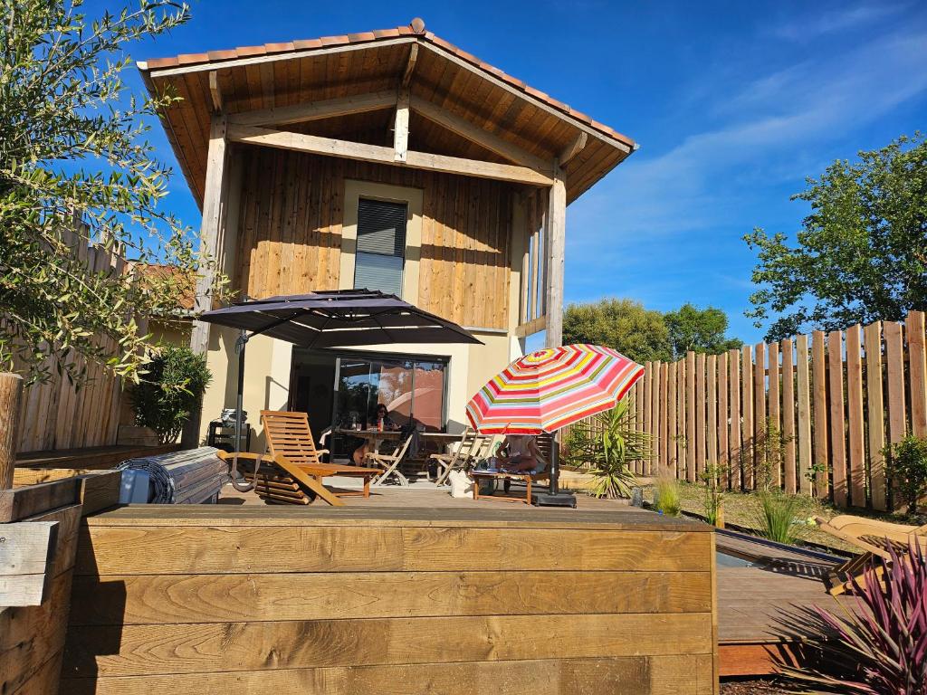 Villa 6 personnes avec piscine Moliets-et-Maa - 2