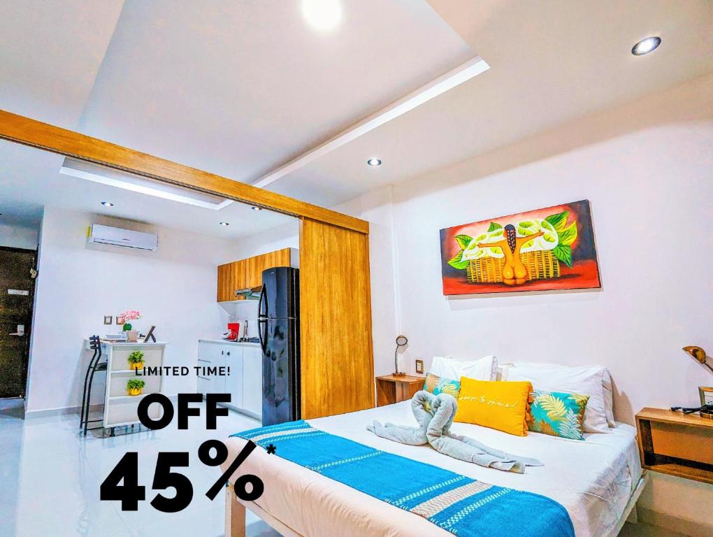 Amorous Escape I 500m Award-Winning Beach Cenote I Pool Patio Gym Bikes Perks 303, Playa del Carmen