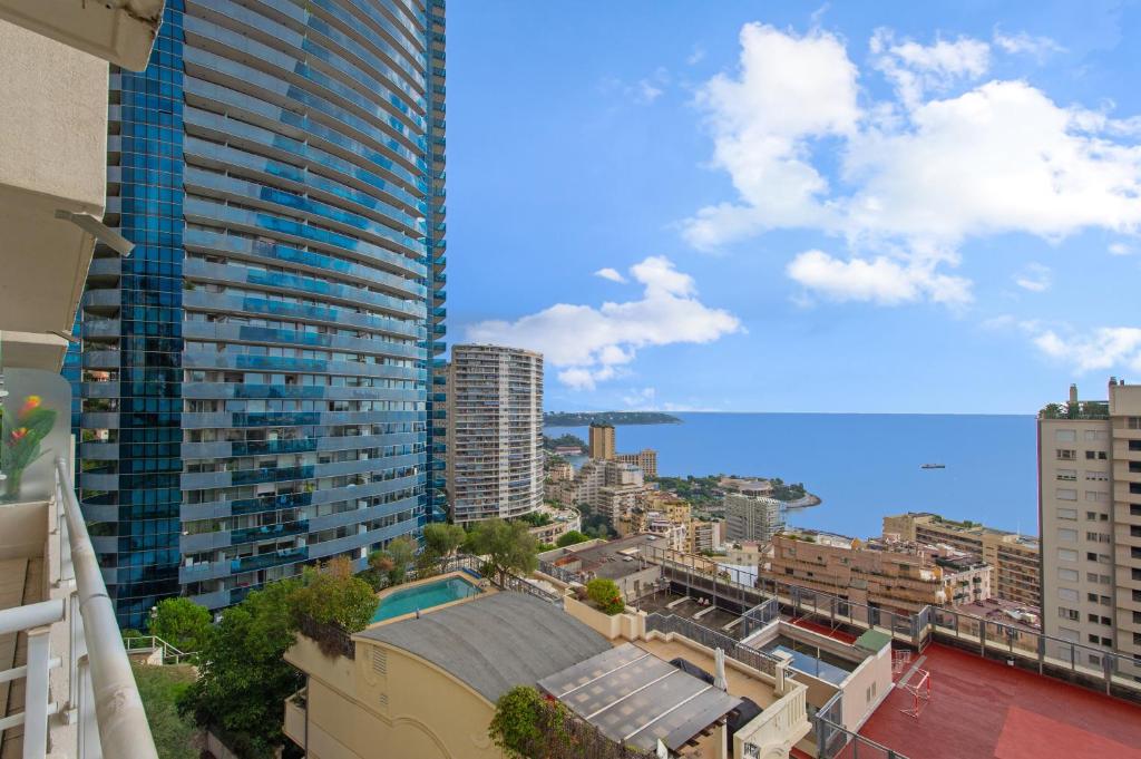 5mn Monaco - Vue panoramique sur la mer - Parking - DZ - 5