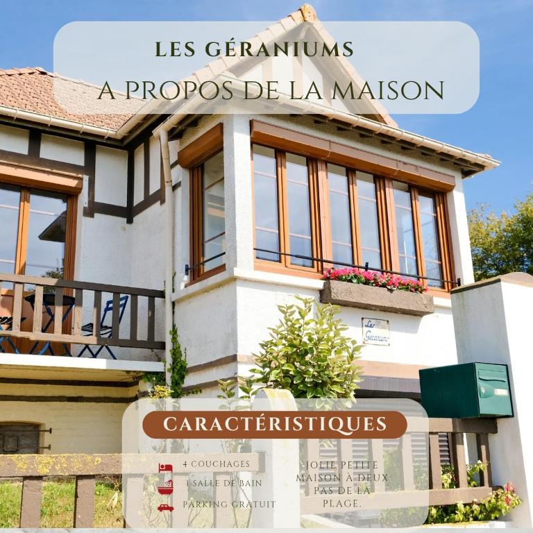 Les Géraniums vue mer, Criel-sur-Mer