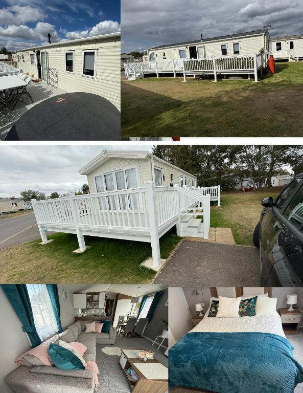 LuxeHaven - A Beautiful Luxury Hot Tub Caravan Holiday Home in prime location at Tattershall Lakes Country Park, Lincolnshire, with free WiFi and Cinematic Lights, Tattershall