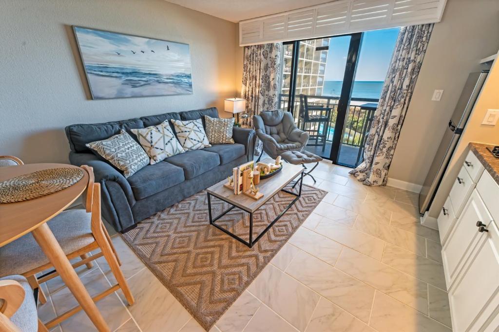 New,Low Floor,1BR Ocean Front with Updated Kitchen, Myrtle Beach