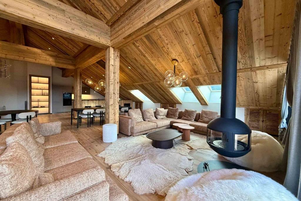 Antarès URSA 601 - Amazing duplex penthouse ski inout in Méribel - 2
