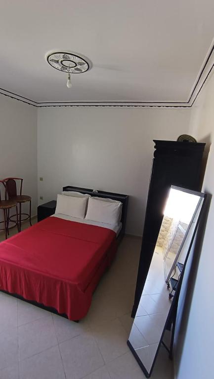 Vue sur stade de foot, Tanger