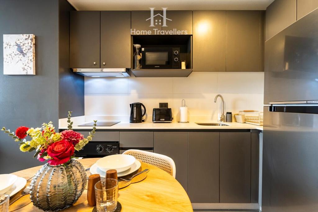 Hermoso depto en Nunoa con estacionamiento - 5