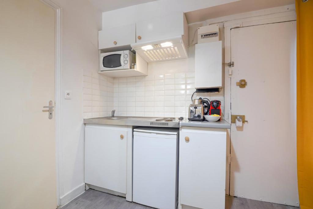 Splendid Studio Apartment Quartier Les Marais Free Netflix - 4