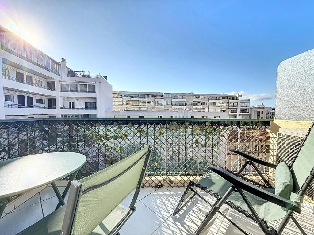 INTUITION Studio avec terrasse 3min Croisette - 2