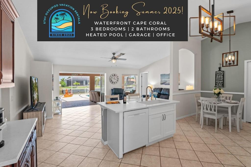 Waterfront View Oasis, Cape Coral
