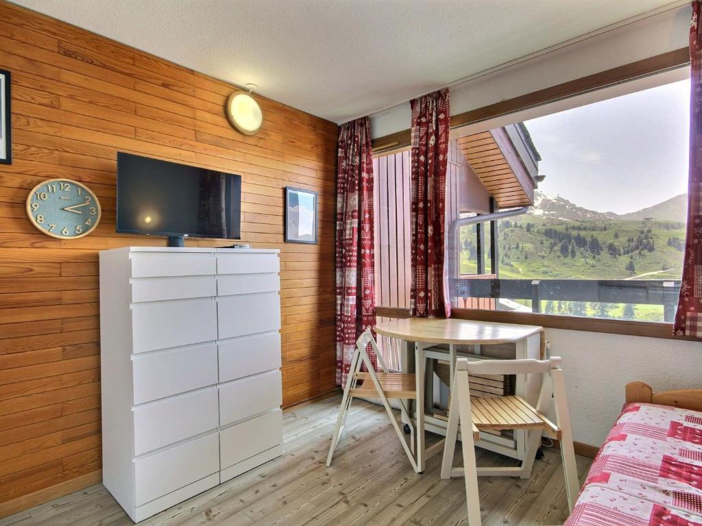 Studio cabine 4 pers, vue pistes, centre Belle Plagne - FR-1-455-269 - 2