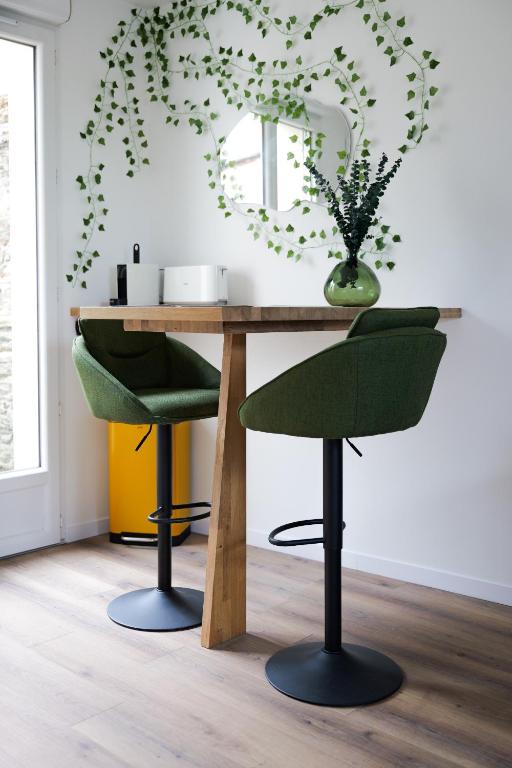 Studio entièrement rénové avec patio - 2 personnes - 2