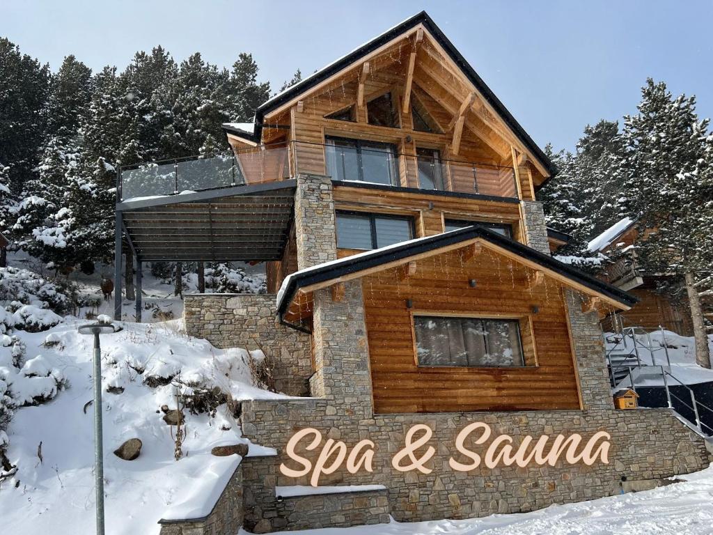 Chalet cosy Spa & Sauna privatifs Les Angles - 1