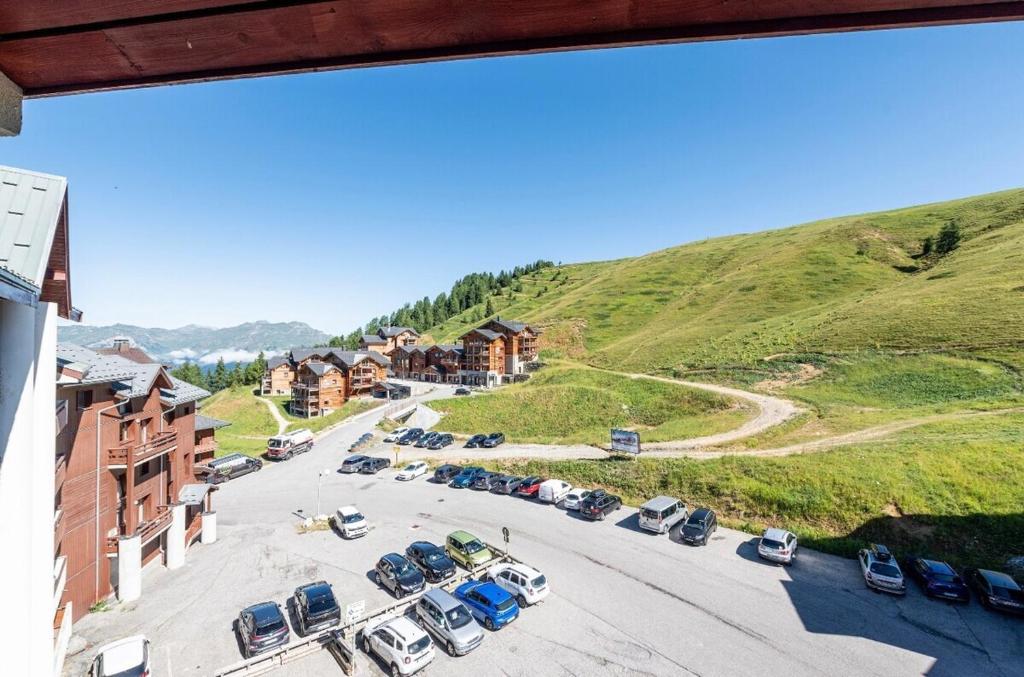 Balcony/terrace, Appartement Ski aux pieds in La Plagne