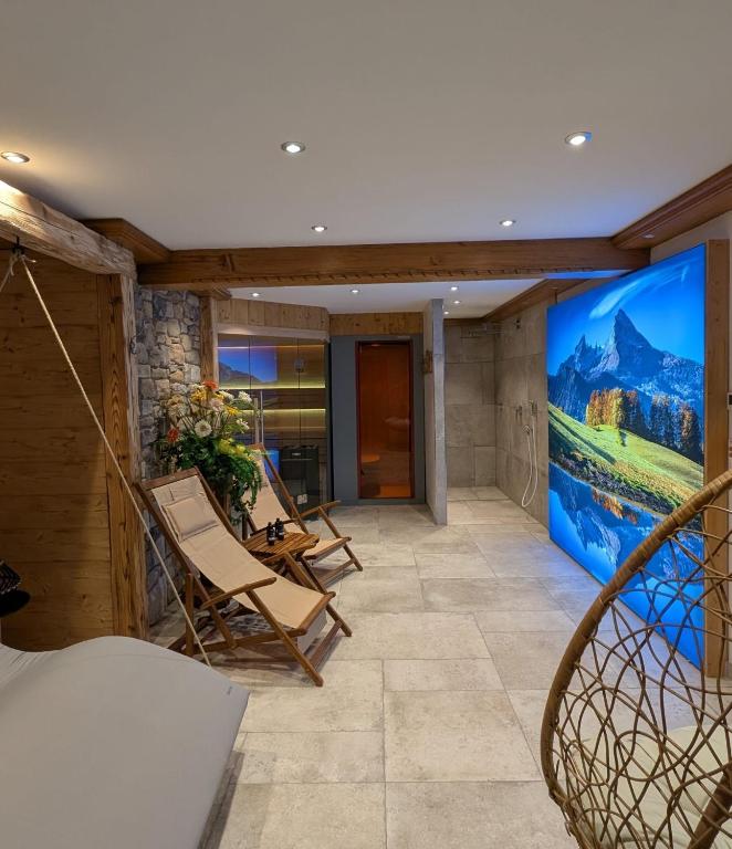 Wellness Apartment mit Sauna, Outdoor Whirlpool & Kamin - 5