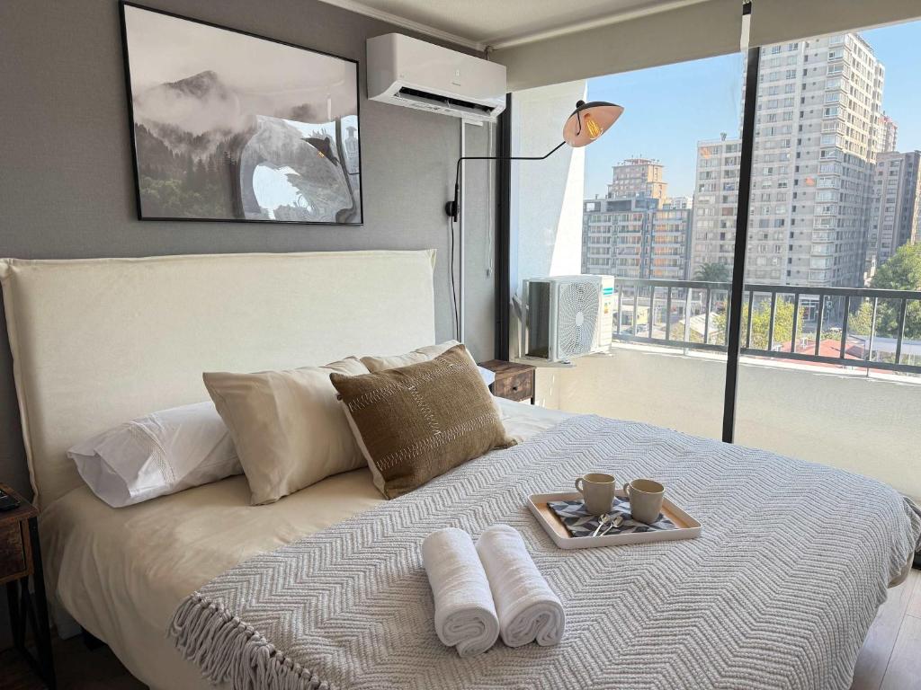 HOM l 1D1B, WiFi, AA, Lavandería, Smart TV, Santiago Centro - 1