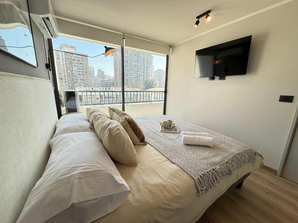 HOM l 1D1B, WiFi, AA, Lavandería, Smart TV, Santiago Centro - 2