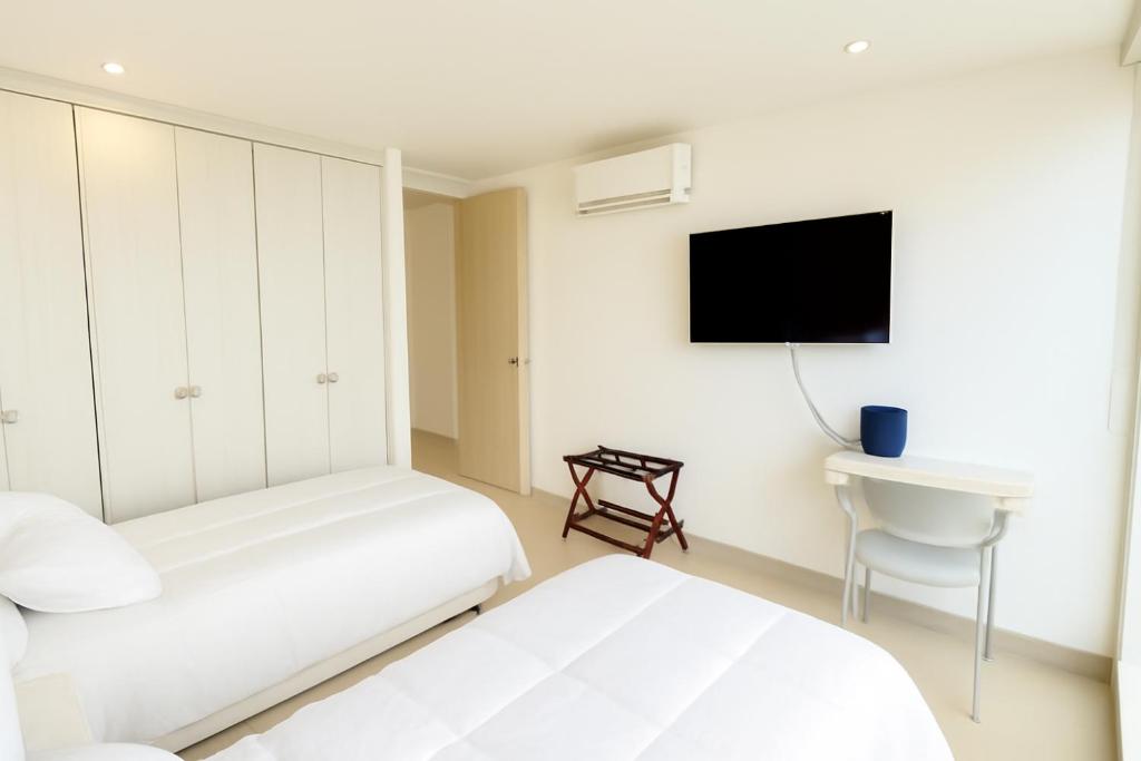 Apartamento de Ensueño!! Sonesta 935 Cartagena Salida Playa Vistas WOW Morros - 5