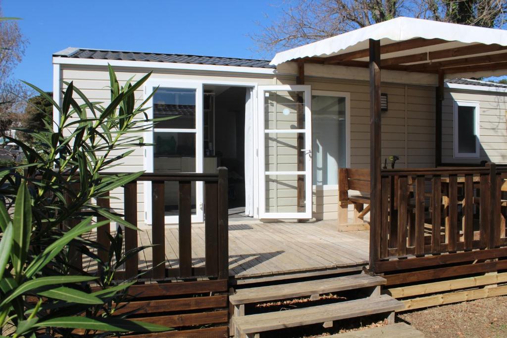 Mobil home tout confort Camping la falaise - 1
