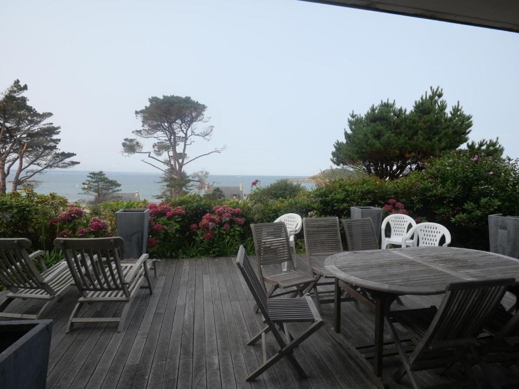 maison appartement vue mer exceptionnelle, Trébeurden