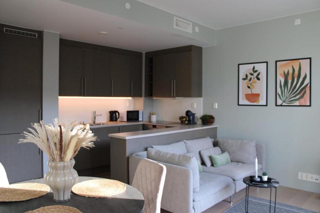 Modern, well-equipped apartment in central Oslo with breathtaking views, Lii