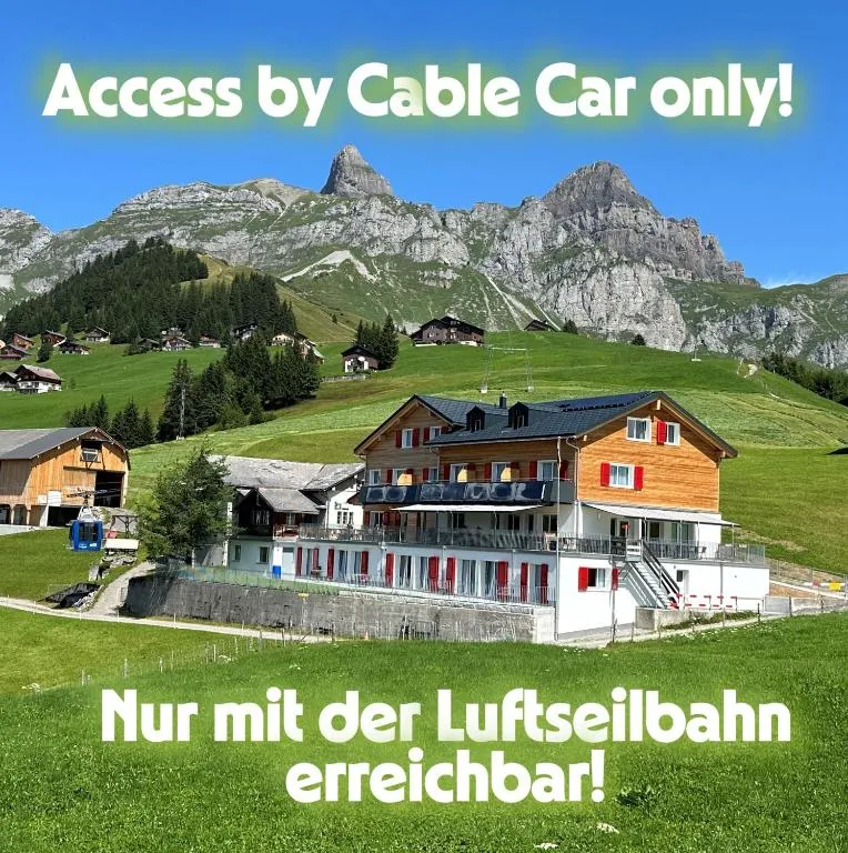Alphotel Biel-Kinzig - Access by Cable Car only!, hotel in Bürglen