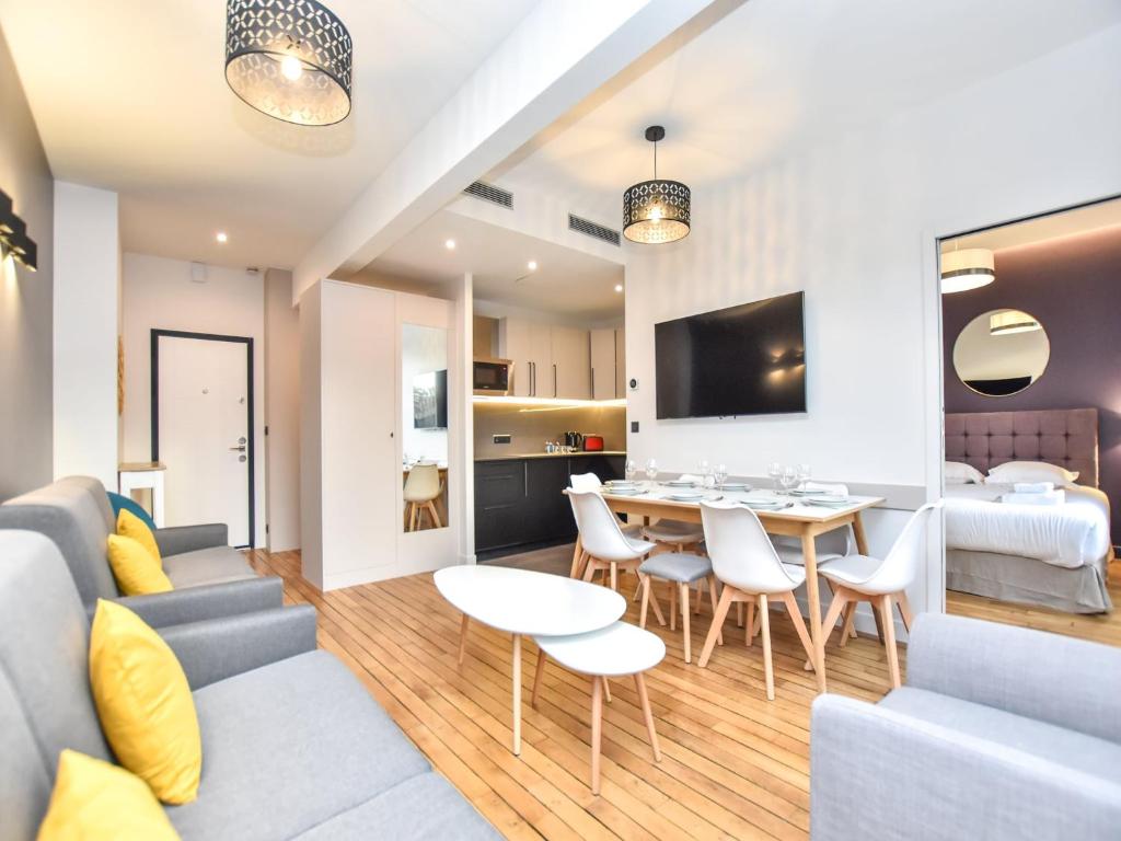 Authentic apartment - 2BR 8P - near Opéra Garnier - 2