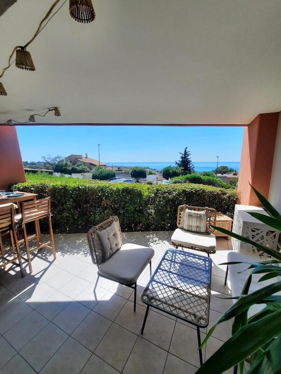 Appartement vue mer - Calme - Parking - Tennis - Piscine été, Sète