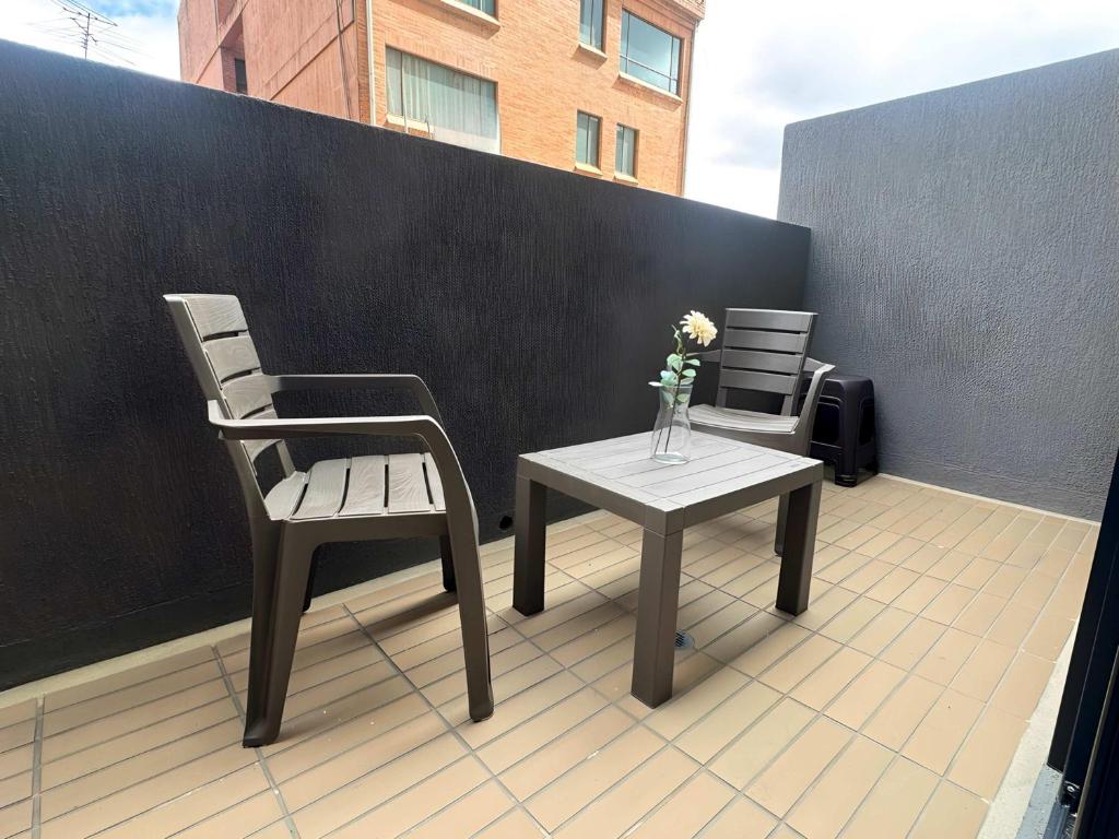 Amazing Loft with terrace near Corferias Bogota I QS living 209 - 2