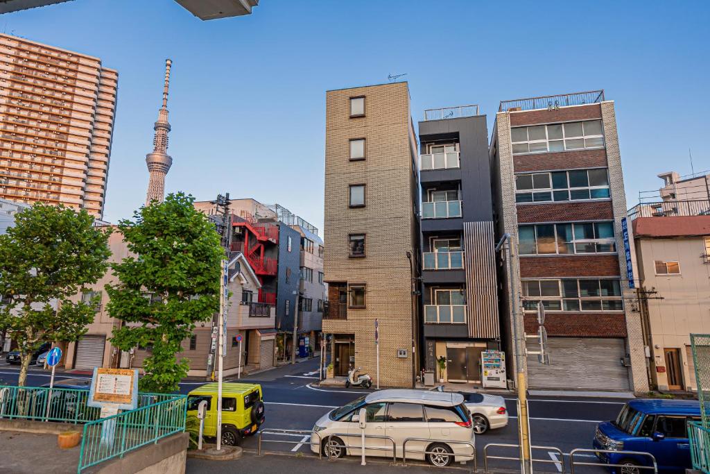 Riverview APT, Asakusa-Skytree Area, 4-min to Metro
