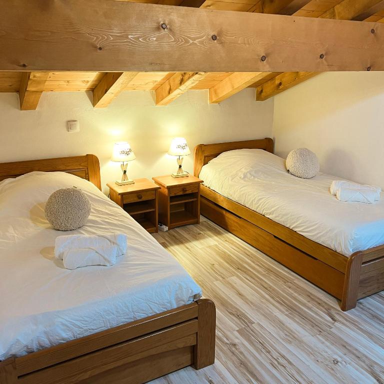 Chalet 7 pers - Hameau authentique, 3 Vallées - 5